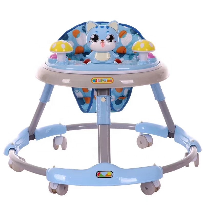 wholesale hot sale multifunction toy cartoon round baby walker in Bakee 819A